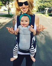 Load image into Gallery viewer, Beco Gemini Baby Carrier - Cool Navy, Sleek and Simple 5-in-1 All Position Backpack Style Sling for Holding Babies, Infants and Child from 7-35 lbs Certified Ergonomic
