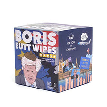 Load image into Gallery viewer, Boris Johnson Toilet Paper - Funny Printed Loo Roll in Novelty Gift Box - Brexit Special Boris Butt Wipes
