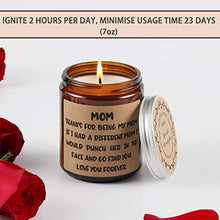 Load image into Gallery viewer, Gifts for Mom from Daughter Son, Best Mom Gifts for Mothers Day - Mothers Day Birthday Gifts for Mom, Funny Gifts for Mom, Mom Christmas Gift, Lavender Scented Candles, Soy Candles
