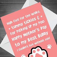 Load image into Gallery viewer, Red Ocean Funny Mothers Day Card From The Dog Novelty Mother's Day Card For Mum Mummy
