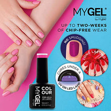 Load image into Gallery viewer, MYGEL by Mylee Nail Gel Polish Top &amp; Base Coat 2x15ml UV/LED Soak-Off Nail Art Manicure Pedicure for Salon &amp; Home Use - Lasts up to 2 Weeks, Easy to Apply, No Chips, Durable &amp; Safe
