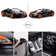 Load image into Gallery viewer, RASTAR RC Bugatti Veyron 16.4 Grand Sport Vitesse Model Racing Car, 1:14 Scale Remote Control Car Toy for Kids.
