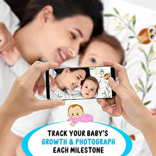 Load image into Gallery viewer, Oerich Baby Monthly Milestone Blanket | Perfect New Baby Gifts for Boys &amp; Girls | Soft, Thick Baby Milestone Mat for Taking Photos | Woodland Watch Me Grow Nursery Decor | Unisex Baby Age Mat- Large

