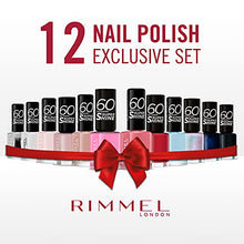 Load image into Gallery viewer, Rimmel London 60 Seconds Super Shine Nail: 12 Nail Polish Set

