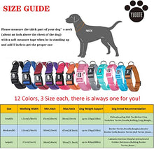 Load image into Gallery viewer, YUDOTE Adjustable Nylon Dog Collar with Soft Neoprene Padding for Medium Sized Dogs Neck 30-47cm Blue
