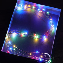 Load image into Gallery viewer, Ariceleo Mini Fairy Lights Battery Operate, 1 Pack Copper Wire Night Lights 3*AAA Battery Powered Led Starry Fairy String Lights for Bedroom, Christmas, Party, Wedding, Decoration(5m/16ft Multi)
