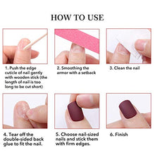 Load image into Gallery viewer, Brishow Coffin Long False Nails Fake Nails Pink Ballerina Acrylic Press on Nails Full Cover Stick on Nails 24pcs for Women and Girls
