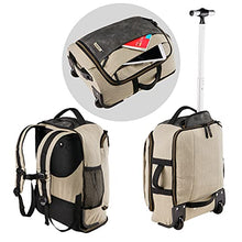 Load image into Gallery viewer, Cabin Max Manhattan Hybrid 30L 45x36x20cm Backpack / Trolley Carry on Hand Luggage
