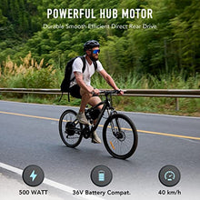 Load image into Gallery viewer, Viribus Electric Bike Conversion Kit, 500W eBike Hub Motor Set, 26&quot; Direct Drive Rear Wheel for 36V Battery E-Bike, Upgrade to 5 Speed Electric Bicycle with Pedal Assist LCD Panel and Tyre
