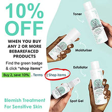 Load image into Gallery viewer, BeBarefaced Acne Treatment Acne Cream Moisturiser - Spot Cream Spot Treatment for Face with Tea Tree Oil and Salicylic Acid BHA - Anti Blemish Face Moisturiser - Women Mens Moisturiser Milia Treatment
