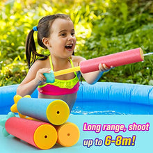 Load image into Gallery viewer, Water Gun Pool Toys Water Blaster, 4 Pack Foam Water Pistols for Kids Swimming Beach Play Game Paddling Pool Toy
