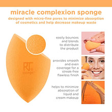 Load image into Gallery viewer, REAL TECHNIQUES Miracle Complexion Makeup Sponge for full cover foundation (Packaging and Colour May Vary) Orange
