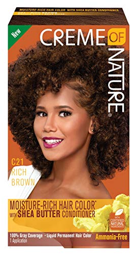 Creme Of Nature Color C21 Rich Brown Kit (2 Pack)