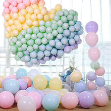 Load image into Gallery viewer, Pastel Balloons 100pcs 10 Inch Macaron pastel Color Latex Balloon for Birthday Party Decoration Baby Shower Supplies Wedding Ceremony Balloon Arch Balloon Tower
