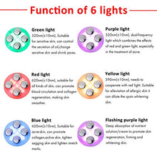 Load image into Gallery viewer, Ultrasonic Face Lifting Machine 5 in 1 Skin Tightening Face Machine LED Light RF EMS Face Device Therapy Wrinkle Remover Facial Machine for Women Anti Aging Skin Rejuvenation Care
