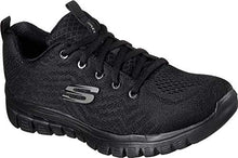 Load image into Gallery viewer, Skechers Women's Graceful GET Connected Sneaker, Black, 6 UK
