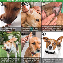 Load image into Gallery viewer, The Healthy Dog Co All Natural Dog Ear Cleaner 250ml Wax Bottles, Dog Ear Drops for Infection Antibiotics, Eliminates Smell, Itching &amp; Discomfort, For Dogs with Stinky Ear Wax, Dirt, Yeast
