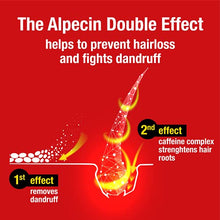 Load image into Gallery viewer, Alpecin Double Effect 1x 200ml | Anti Dandruff and Natural Hair Growth Shampoo | Energizer for Strong Hair | Hair Care for Men Made in Germany
