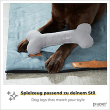Load image into Gallery viewer, PiuPet® Dog Bones set of 2 - Play Bones for Dogs - Natural Cotton Dog Toy - Toys for big and small dogs (L)
