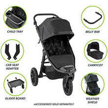 Load image into Gallery viewer, Baby Jogger City Elite 2 All-Terrain Pushchair | Foldable, Portable Stroller | Jet (Black)
