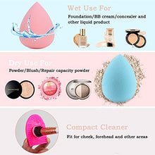 Load image into Gallery viewer, Makeup Brushes DUAIU 15PCs Marble Makeup Brush Set Premium Synthetic Kabuki Powder Blush Contour Foundation Concealer Eyeshadow Brushes with Makeup Sponge and Cleaner Brush Egg
