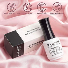 Load image into Gallery viewer, RARJSM Sheer Pink Gel Polish,Transparent Nude Pink Gel Nail Polish,15ML Natural Nail Polish Color UV LED Cured Gel French Manicure Spring Summer Nail Art

