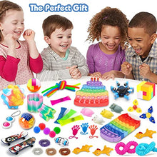 Load image into Gallery viewer, Fidget Toys Pack,50 Pcs Fidget Toy Set for Kids Adults,Sensory Toys that can Relieve the Stress of Autism,Value Package Each one is Decompressed and Fun and Creative,Toys that You can't Put It Down
