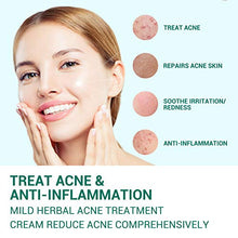 Load image into Gallery viewer, Acne Treatment, LANBENA Anti Acne Face Cream, Acne Removal Gel, Acne Pimple Cream Gel, Pimple Treatment Gel Cream, Reduces Redness and Prevent Breakouts（0.7Oz/20g）
