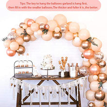 Load image into Gallery viewer, NOCHME Balloon Arch Strip Tape and Glue Dots Kit,2 Roll 16 Feet Double Hole Easier Use Balloons Decorating Garland Strips Tapes and 200 Glue Point Stickers for Party,Wedding,Birthday Party Decoration
