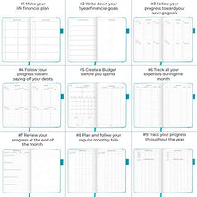Load image into Gallery viewer, Legend Budget Planner – Deluxe Financial Planner Organizer &amp; Budget Book. Money Planner Account Book &amp; Expense Tracker Notebook Journal for Household Monthly Budgeting &amp; Personal Finance – Turquoise
