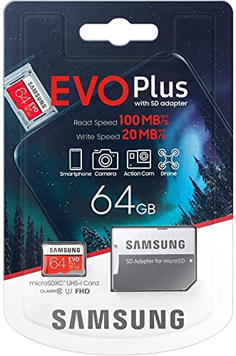 Samsung EVO Plus (2020) - 64GB Memory Card