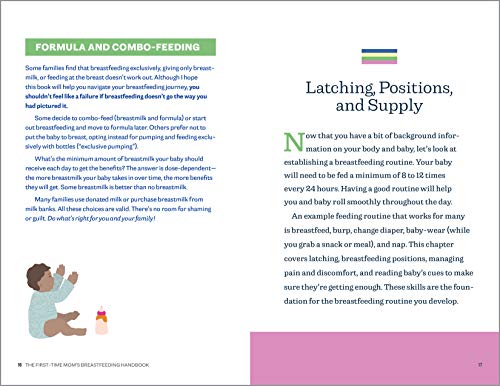 The First-Time Mom's Breastfeeding Handbook: A Step-By-Step Guide from ...