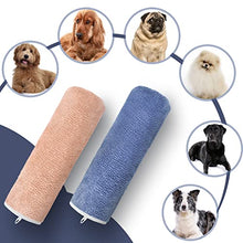 Load image into Gallery viewer, TAIYUNWEI Dog Towel, 2 PACK LARGE &amp; SUPER Absorbent Microfibre Pet Towel, Microfiber Pet Bath Towel for Dogs Cats, Machine Washable &amp; Dryable
