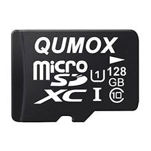 Load image into Gallery viewer, QUMOX 128GB MICRO SD MEMORY CARD CLASS 10 UHS-I 128 GB HighSpeed Write Speed 40MB/S read speed upto 80MB/S
