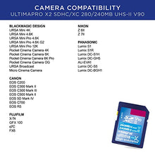Load image into Gallery viewer, Integral 256GB UHS-II SD Card V90 Up to 300MBs Read and 265MBs Write Speed 1866X SDXC Professional High Speed Memory Card
