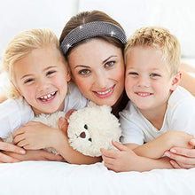 Load image into Gallery viewer, 2 Pcs Rhinestone Headbands Glitter Headbands, Rhinestone Padded Headband Crystal Embellished Beaded Headband Wide Headwear for Women Girls Daily Wearing Party Wedding Hair Accessories black,gold
