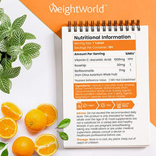 Load image into Gallery viewer, Vitamin C Tablets 1000mg with Rosehip &amp; Bioflavonoids - 180 High Strength VIT C Tablets (6 Month Supply) - Vitamin C Supplement for Immune Health - Gluten Free &amp; Vegan Ascorbic Acid - Made in The UK
