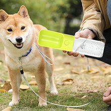 Load image into Gallery viewer, AIFUDA Foldable Pet Water Bottle with Collapsible Dog Bowl 15.2oz/450mL, Pets Water Dispenser Drinking Feeder for Pet Outdoor Walking Hiking Travel
