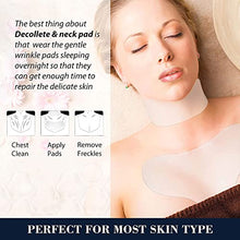 Load image into Gallery viewer, Wrinkle Patches, 2 Pads Decollete Pad for Chest Wrinkles, Silicone Neck Wrinkle Patches, Reusable Medical Grade Silicone Chest Pads for Wrinkle Prevention
