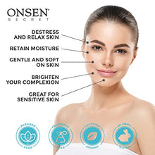 Load image into Gallery viewer, Onsen Secret Japanese Aloe Vera Face Wash - Premium Nightly Facial Cleanser for Makeup Removal, Heals Dry &amp; Sensitive Skin, Hyaluronic Acid, Curry Leaf Oil, Vitamin C &amp; E, Gel Cleanser 150 ml
