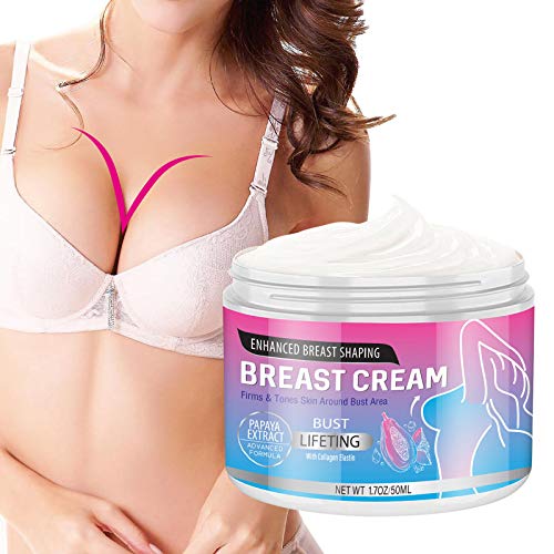 Breast Enhancement Cream,Breast Enlargement,Natural Firming and Lifting Cream,Firms,Plumps & Lifts your Boobs,Natural Enhancer&Alternative to Surgery for Women