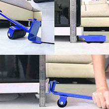Load image into Gallery viewer, Y-nut Furniture Moving Roller Set Moving Device Portable Heavy Lifting Device Furniture Moving Device Mover Transport Set, 5 Pieces,Lifting Tool, Heavy Lifting and Gliding Lever System

