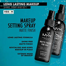 Load image into Gallery viewer, NYX Professional Makeup Setting Spray, Long Lasting Formula, Vegan, Matte Finish, 60 ml
