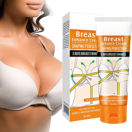Breast Enhancement Cream, Natural Breast Enlargement Firming and Lifting Cream Nourishing for Push Up Bust with Perfect Body Curve for All Skin Types