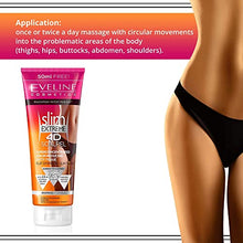 Load image into Gallery viewer, Eveline Cosmetics Slim Extreme 4D Scalpel Concentrated Slimming Cream Fast Fat Burner for Women | 250 ML | Cellulite Remover | Slim Legs and Flat Belly | Ultra Scizer Shock Therapy
