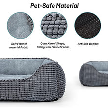 Load image into Gallery viewer, JOEJOY XL Dog Bed Large Washable Grey Pet Bed , Sraised Hund Dog Bed Or Cats Super Soft Comfy Wool Fleece PP Cotton Made Into A Hund Dog Beds For Labradors

