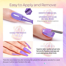 Load image into Gallery viewer, Modelones 24 Pcs Pastel Gel Nail Polish Kit- 20 Colors Spring Summer Macaron Collection Gel Nail Polish Set with Nail Primer Glossy/Matte Top Base Coat Soak Off LED Easter Nail Art Manicure DIY Salon
