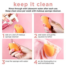 Load image into Gallery viewer, REAL TECHNIQUES Miracle Complexion Makeup Sponge for full cover foundation (Packaging and Colour May Vary) Orange
