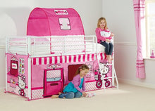 Load image into Gallery viewer, Noa and Nani - Tent for Midsleeper Cabin Bed - (Hello Kitty)
