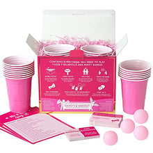 Load image into Gallery viewer, Hen Hamper - 7 Hilarious Hen Party Games (Bubbly Pong, Mr &amp; Mrs, Hen Charades, I Have Never, Who Knows the Bride Best, What Am I, Truth or Dare) perfect for a fun hen do!
